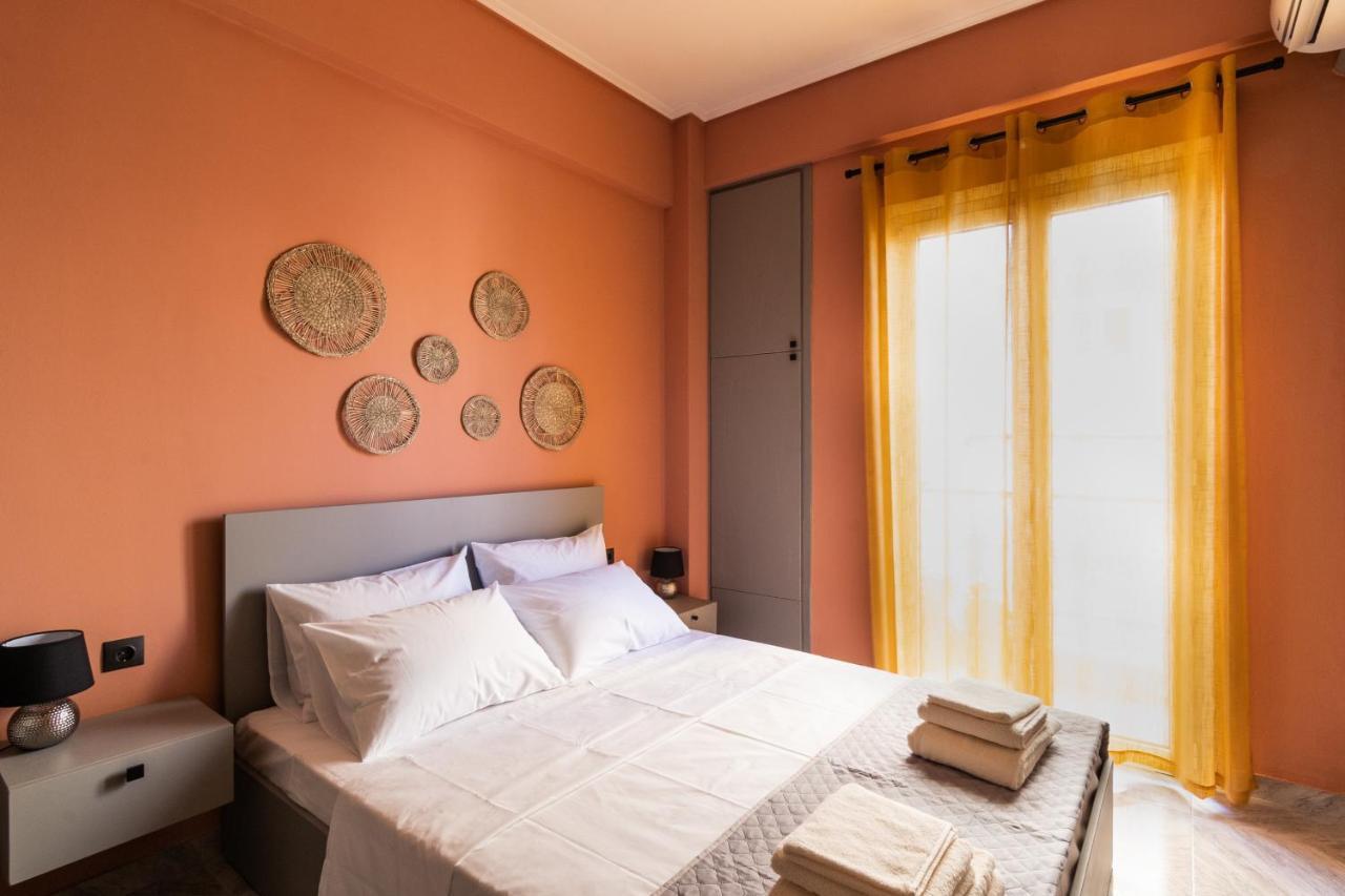 Vintage Apartment In Athens-Zografou Bagian luar foto