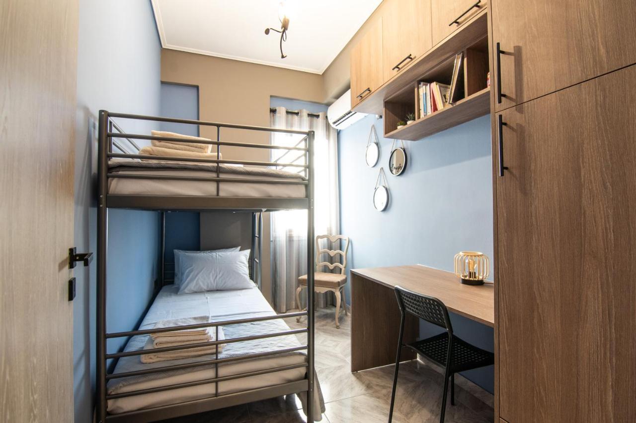 Vintage Apartment In Athens-Zografou Bagian luar foto